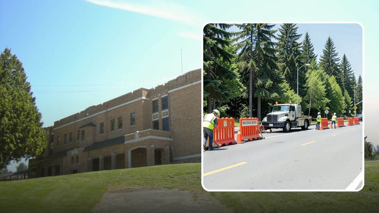 Work Zone Setup in Maple Valley, King County, WA - Complete work zone setup delivers compliant traffic control plans, devices, and flagging for public projects.