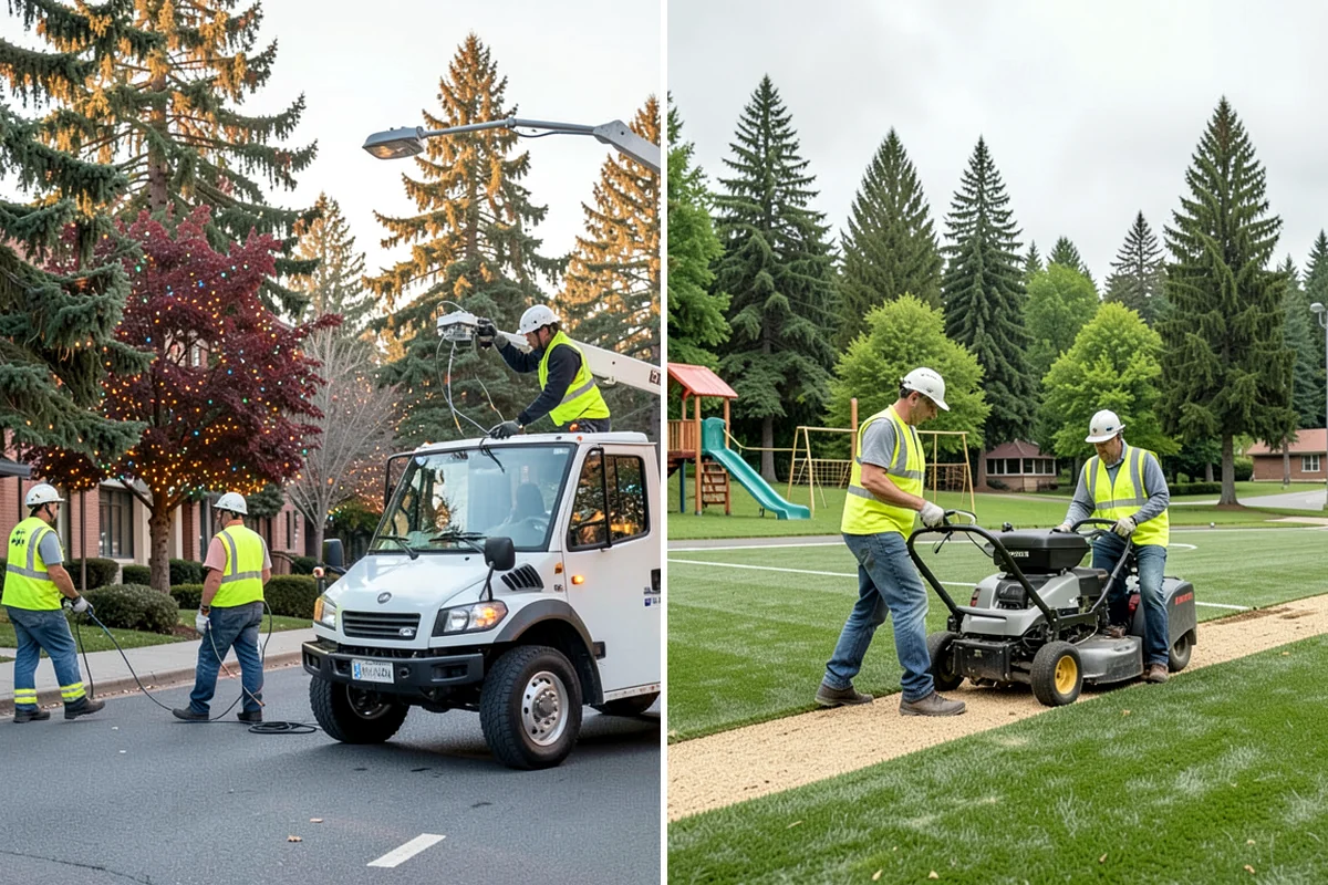 Work Zone Setup in Maple Valley, King County, WA - Develop the temporary traffic control plan