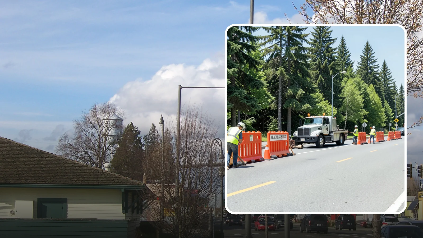 Work Zone Setup in Marysville, Snohomish County, WA - Complete work zone setup delivers compliant traffic control plans, devices, and flagging for public projects.