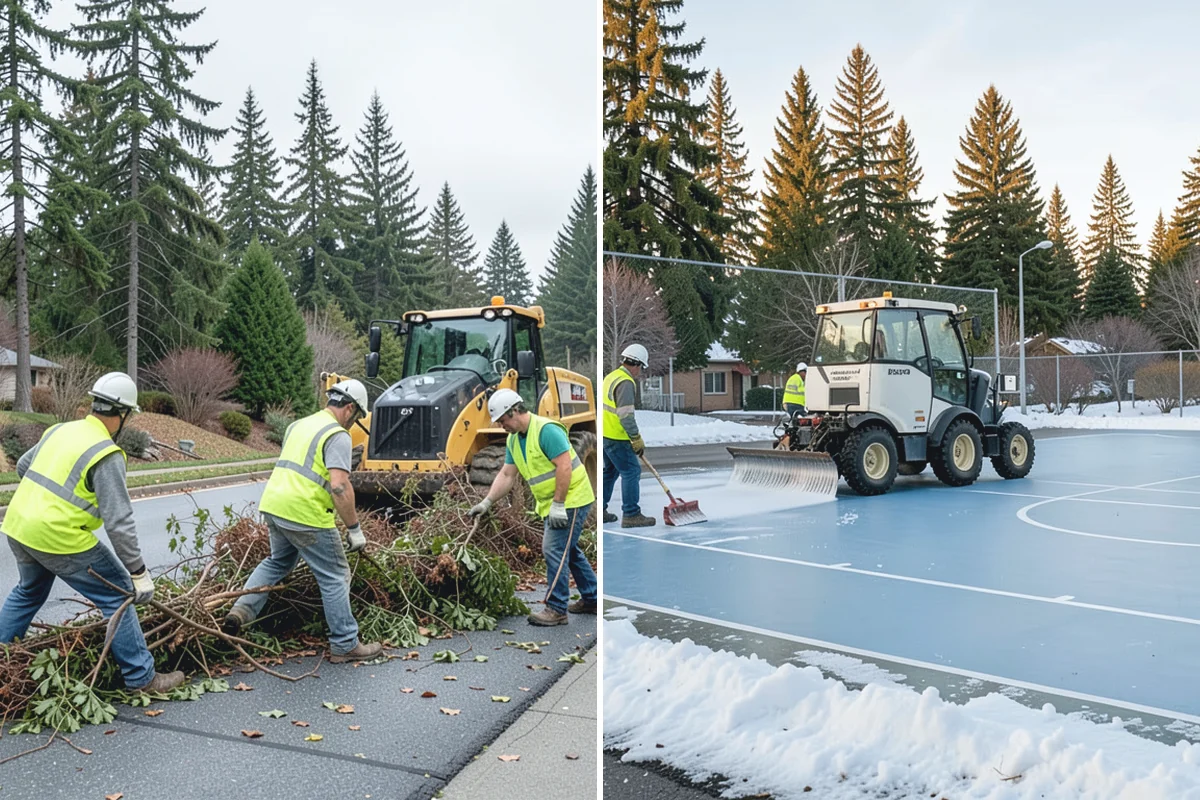 Work Zone Setup in Medina, King County, WA - Develop the temporary traffic control plan