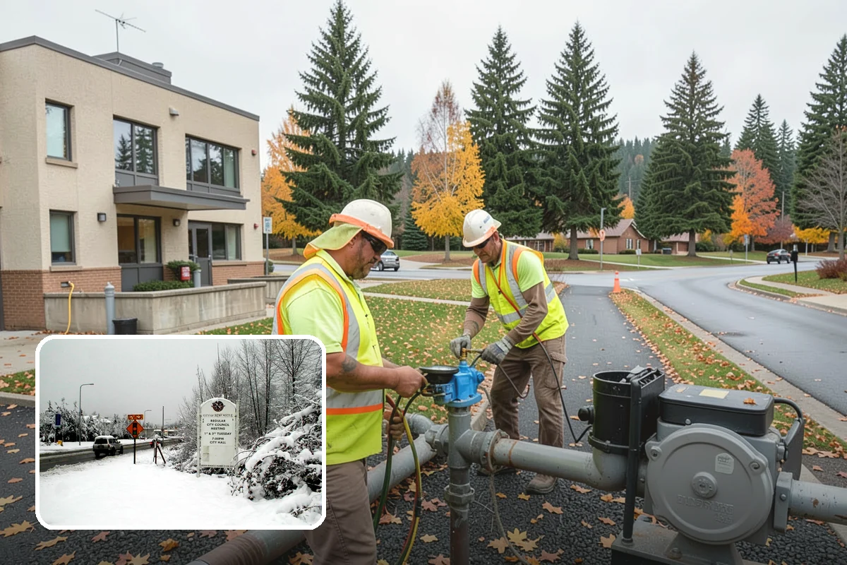 Work Zone Setup in Newcastle, King County, WA - Compliant traffic control plans and devices