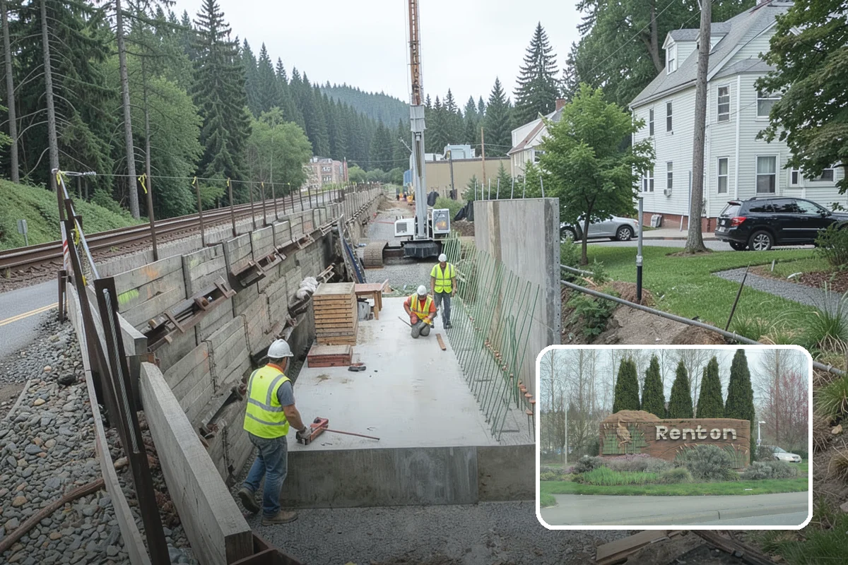 Work Zone Setup in Renton, King County, WA - Compliant traffic control plans and devices