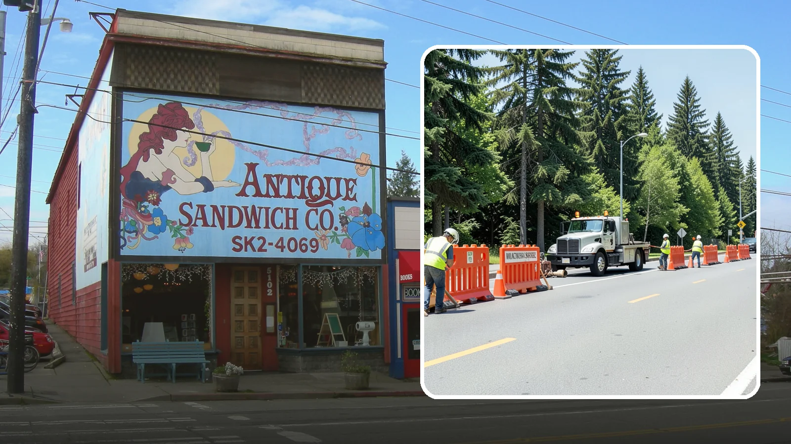 Work Zone Setup in Ruston, Pierce County, WA - Complete work zone setup delivers compliant traffic control plans, devices, and flagging for public projects.