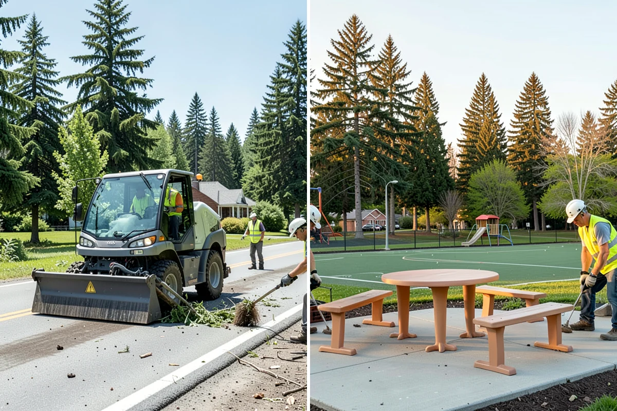 Work Zone Setup in Seattle, King County, WA - Develop the temporary traffic control plan