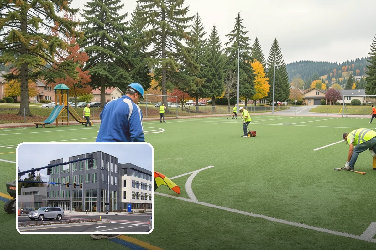 Work Zone Setup in Shoreline, King County, WA - Compliant traffic control plans and devices