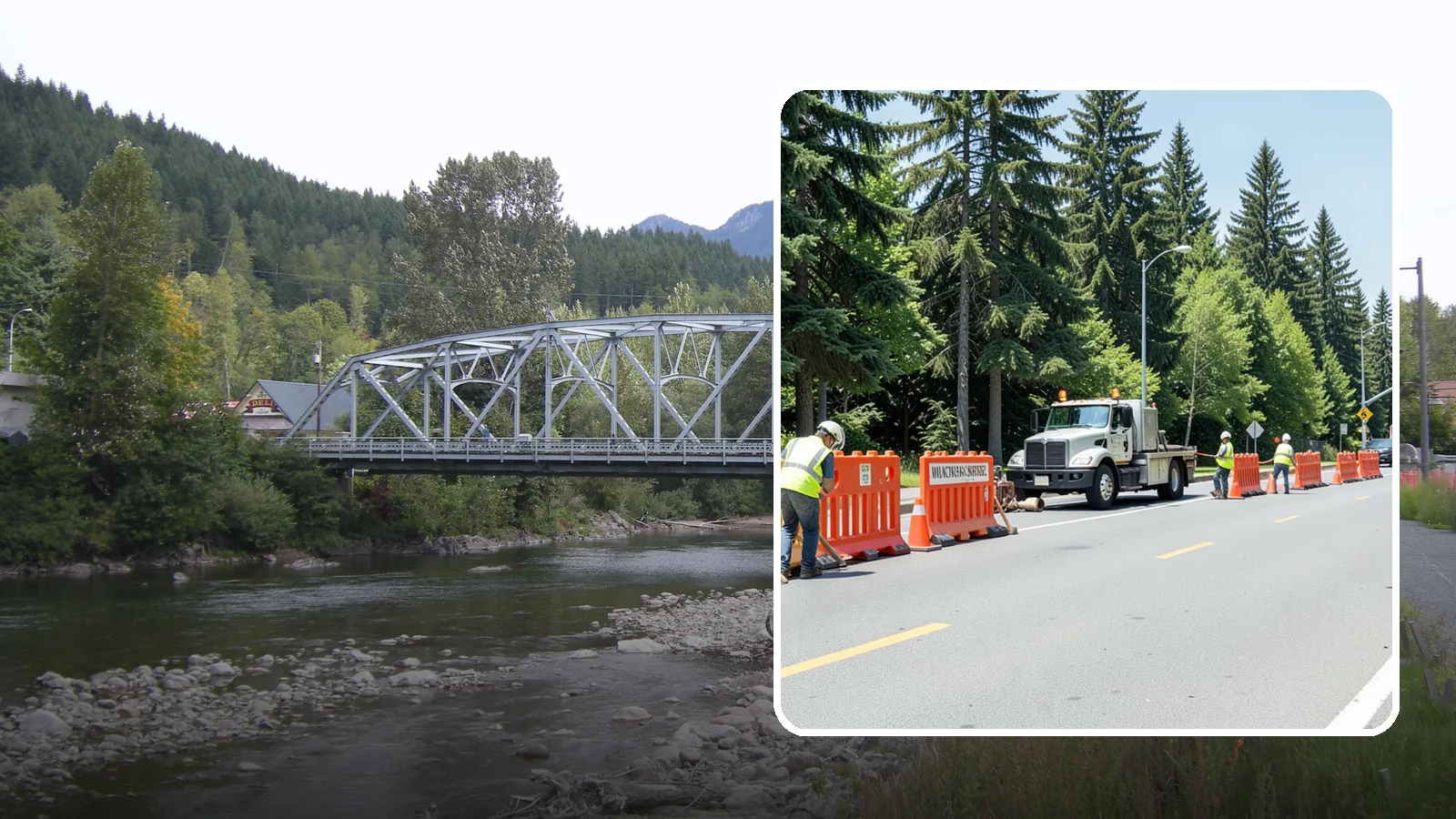 Work Zone Setup in Skykomish, King County, WA - Complete work zone setup delivers compliant traffic control plans, devices, and flagging for public projects.