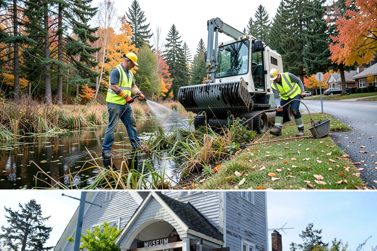 Work Zone Setup in Steilacoom, Pierce County, WA - Setup demand follows the construction season but continues year-round for utility and emergency work.