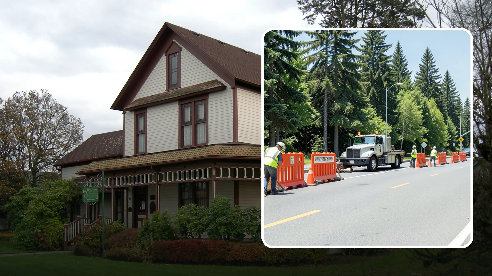 Work Zone Setup in Sumner, Pierce County, WA - Complete work zone setup delivers compliant traffic control plans, devices, and flagging for public projects.