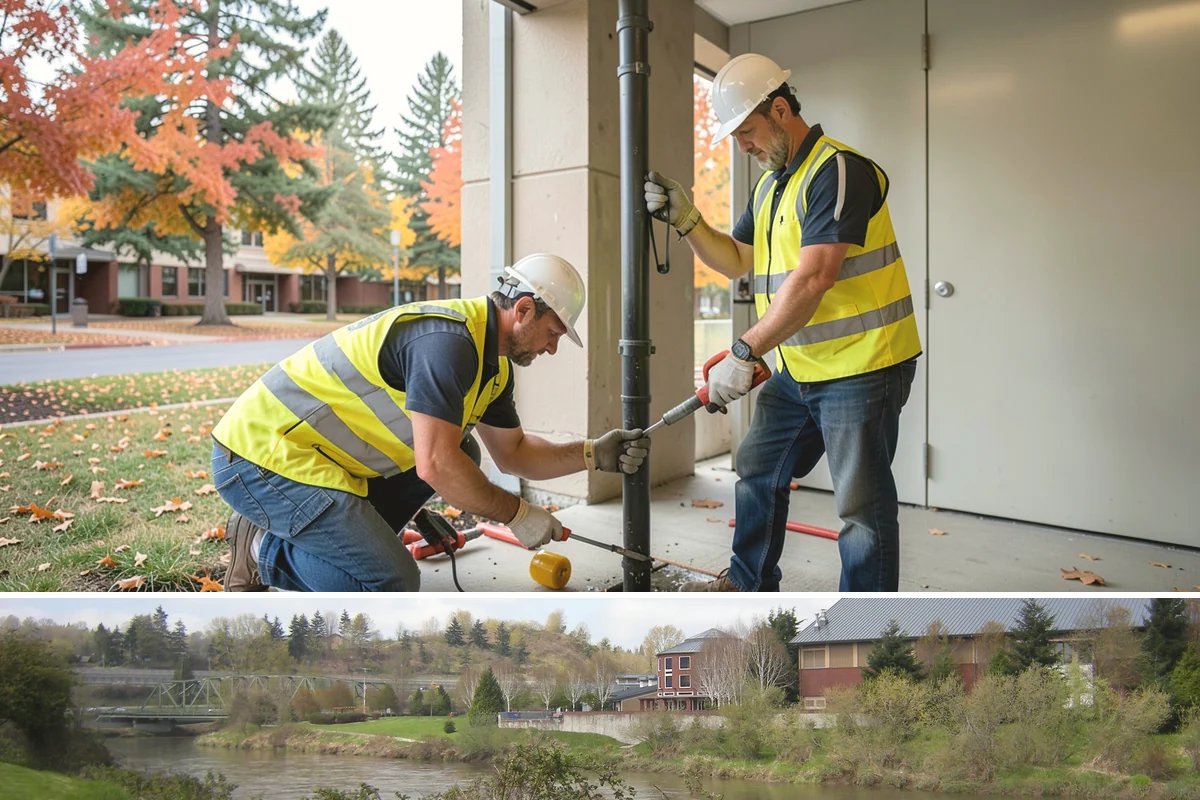 Work Zone Setup in Tukwila, King County, WA - Setup demand follows the construction season but continues year-round for utility and emergency work.