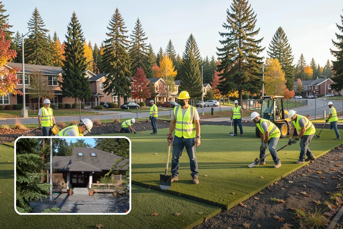 Work Zone Setup in Yarrow Point, King County, WA - Compliant traffic control plans and devices