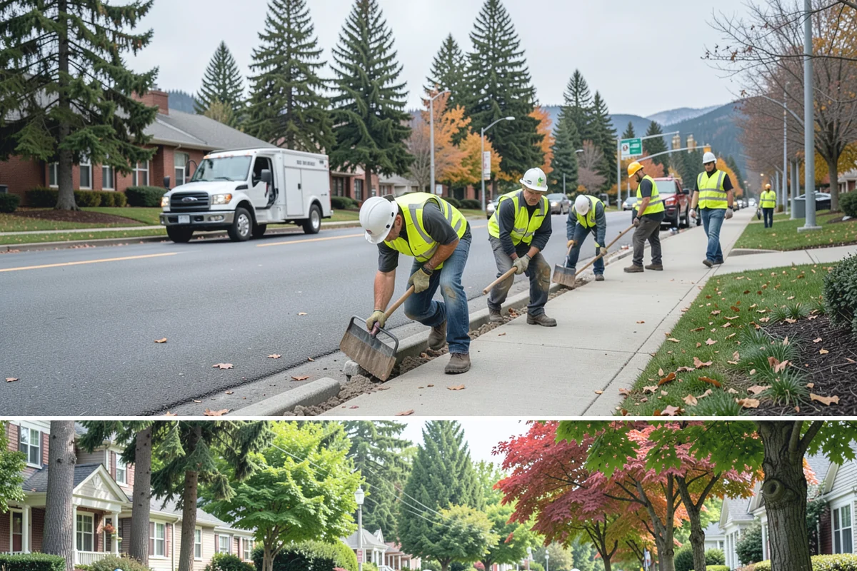 Yard Waste Collection in Beaux Arts Village, King County, WA - Volumes climb through the spring and summer growing season and again during fall cleanup.