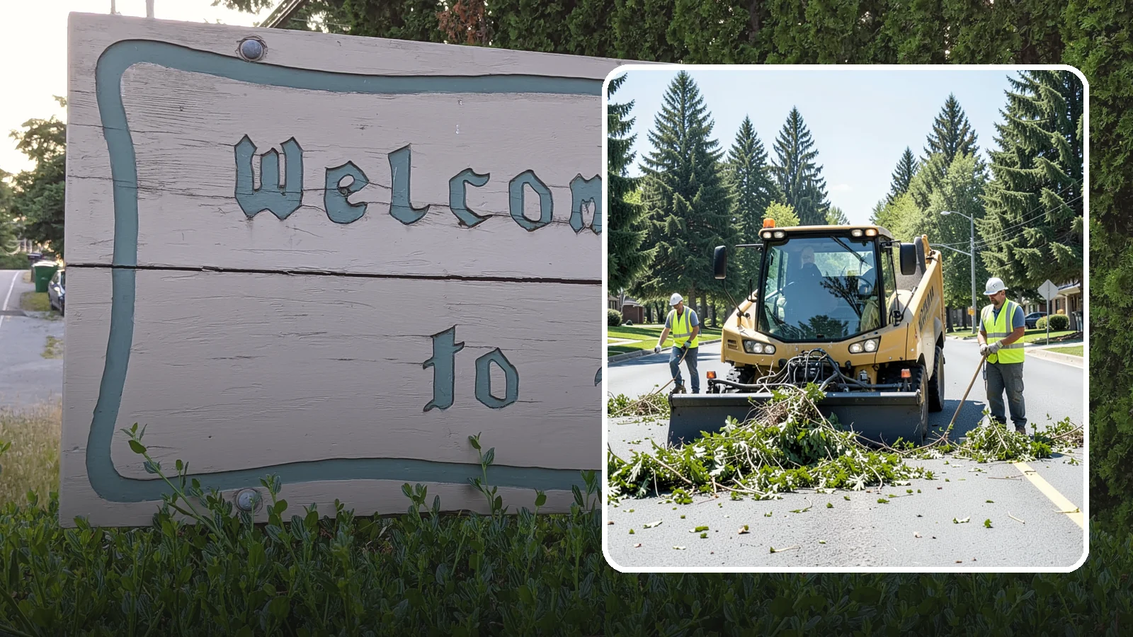 Yard Waste Collection in Brier, Snohomish County, WA - Collection of green waste and yard debris from public grounds and maintenance operations.