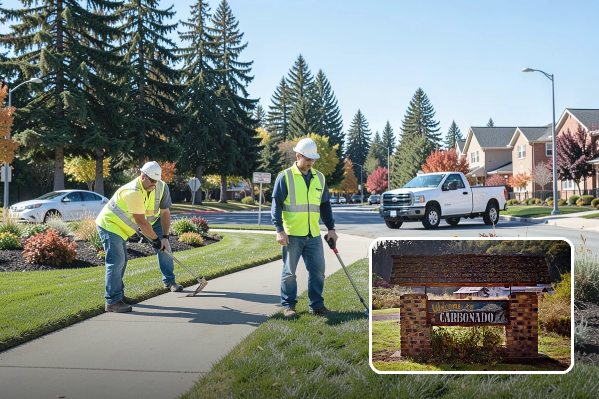 Yard Waste Collection in Carbonado, Pierce County, WA - Green waste diverted to compost