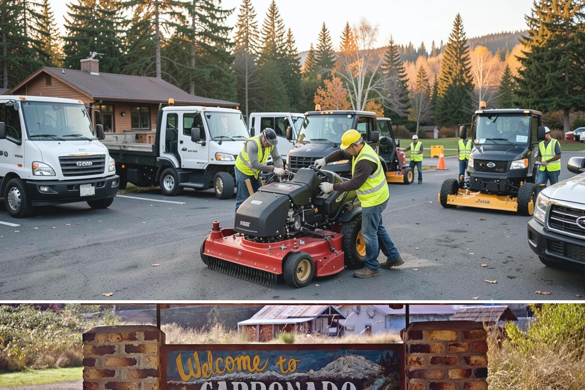 Yard Waste Collection in Carbonado, Pierce County, WA - Volumes climb through the spring and summer growing season and again during fall cleanup.