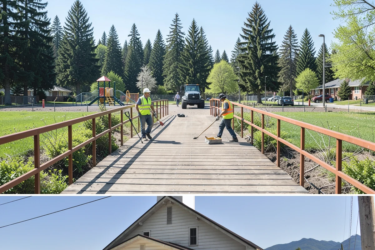 Yard Waste Collection in Concrete, Skagit County, WA - Volumes climb through the spring and summer growing season and again during fall cleanup.