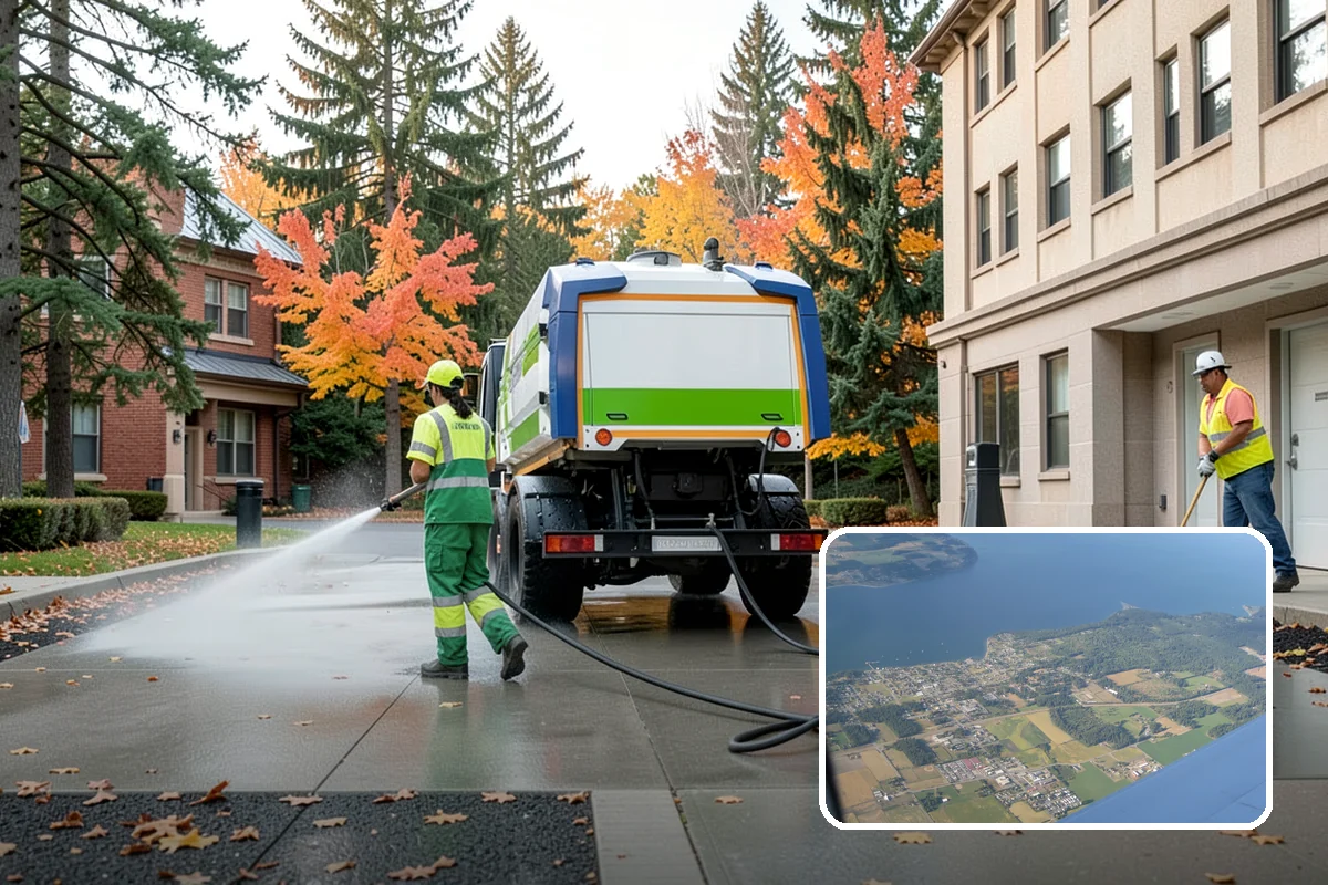 Yard Waste Collection in Coupeville, Island County, WA - Green waste diverted to compost