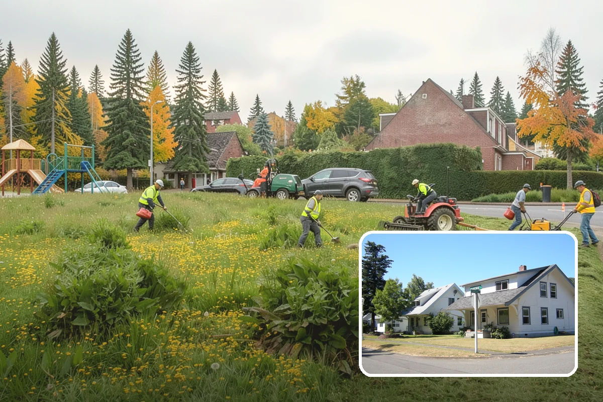Yard Waste Collection in DuPont, Pierce County, WA - Green waste diverted to compost