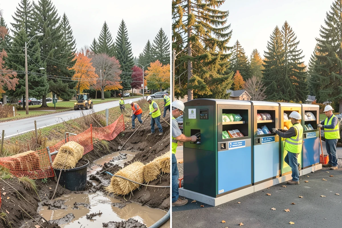 Yard Waste Collection in Duvall, King County, WA - Identify green waste collection points