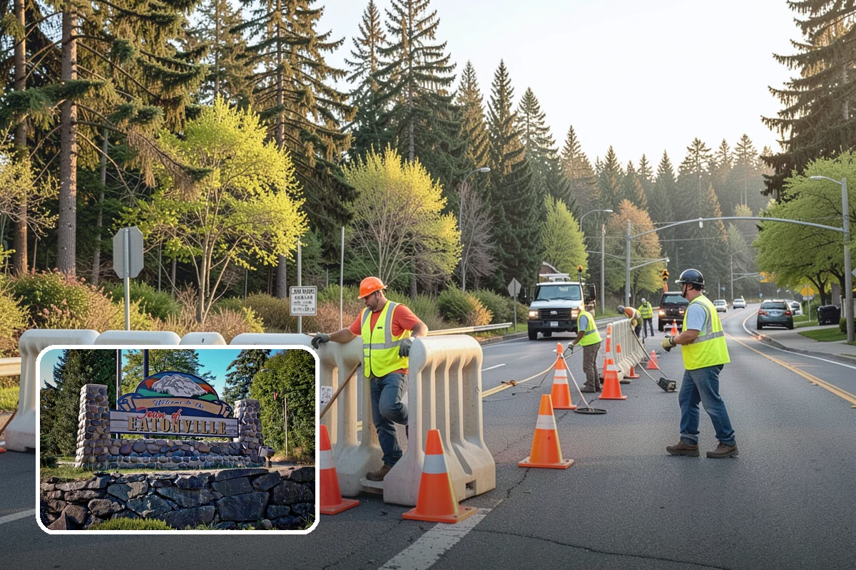 Yard Waste Collection in Eatonville, Pierce County, WA - Green waste diverted to compost