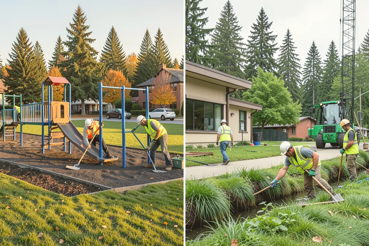 Yard Waste Collection in Eatonville, Pierce County, WA - Identify green waste collection points