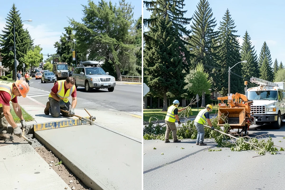Yard Waste Collection in Fircrest, Pierce County, WA - Identify green waste collection points