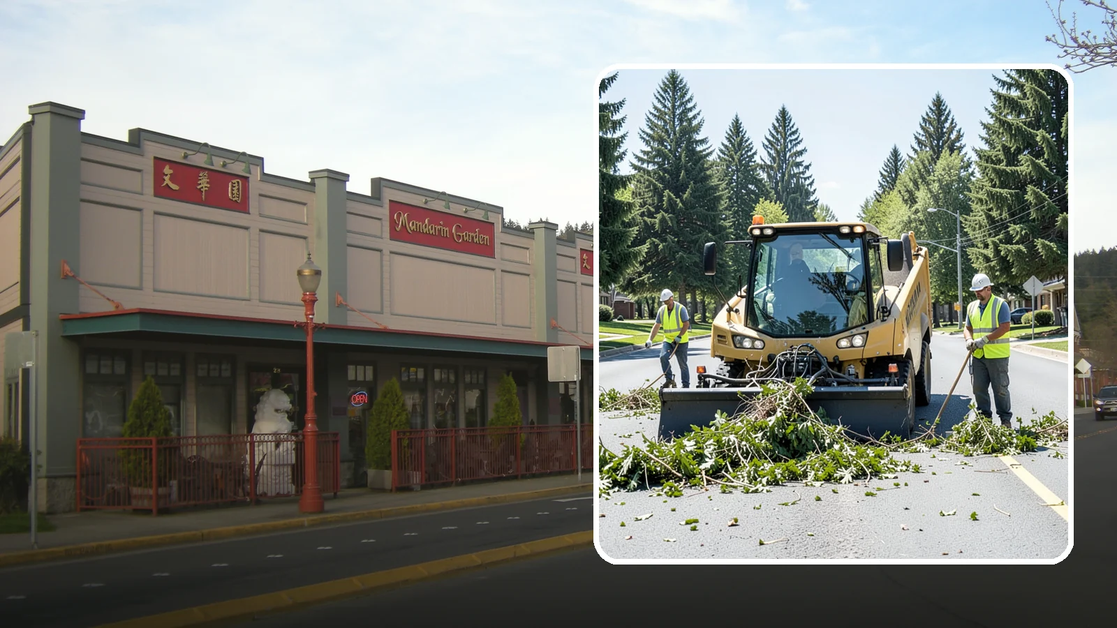 Yard Waste Collection in Issaquah, King County, WA - Collection of green waste and yard debris from public grounds and maintenance operations.