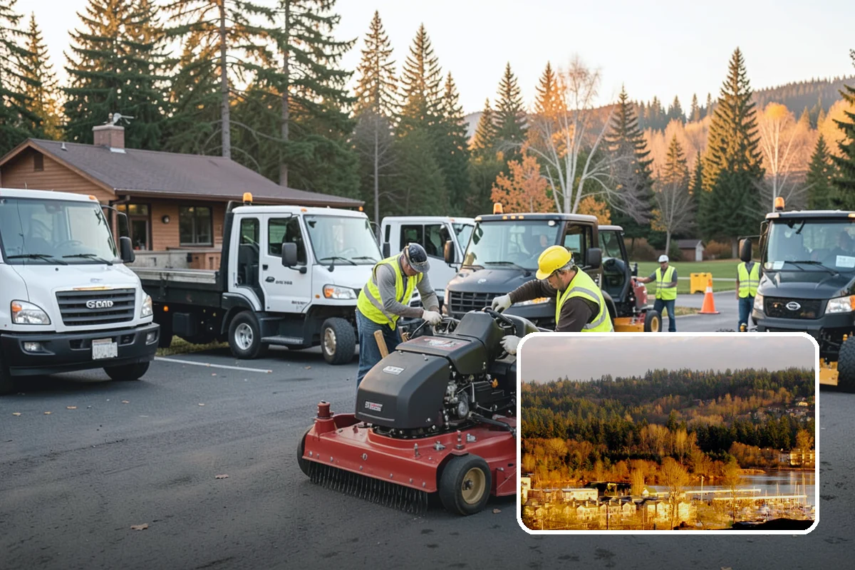 Yard Waste Collection in Kenmore, King County, WA - Green waste diverted to compost