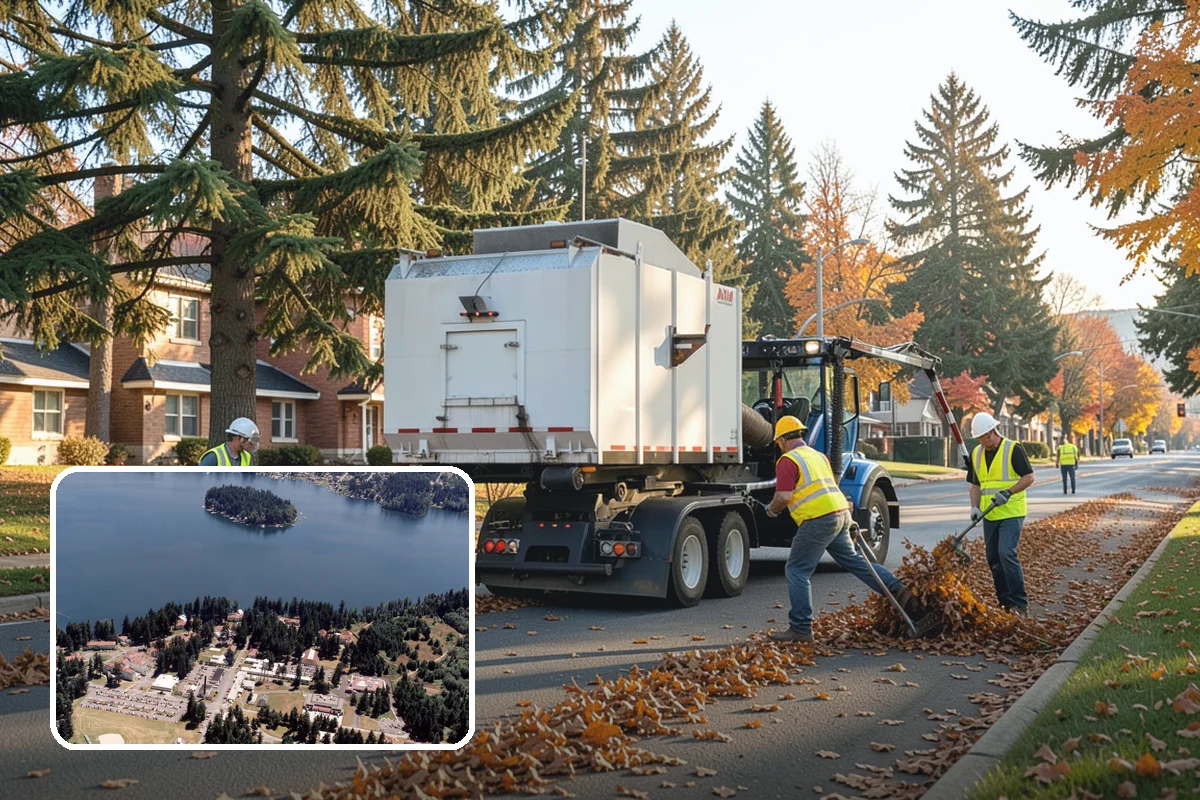 Yard Waste Collection in Lakewood, Pierce County, WA - Green waste diverted to compost