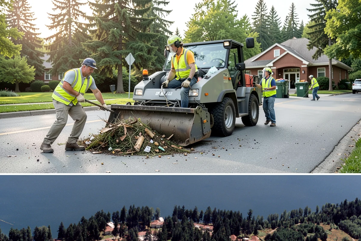 Yard Waste Collection in Lakewood, Pierce County, WA - Volumes climb through the spring and summer growing season and again during fall cleanup.