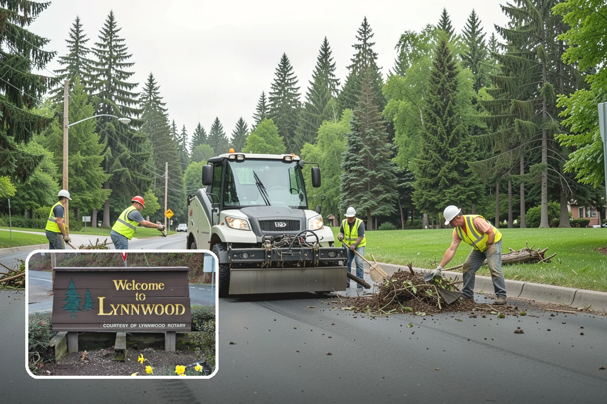 Yard Waste Collection in Lynnwood, Snohomish County, WA - Green waste diverted to compost