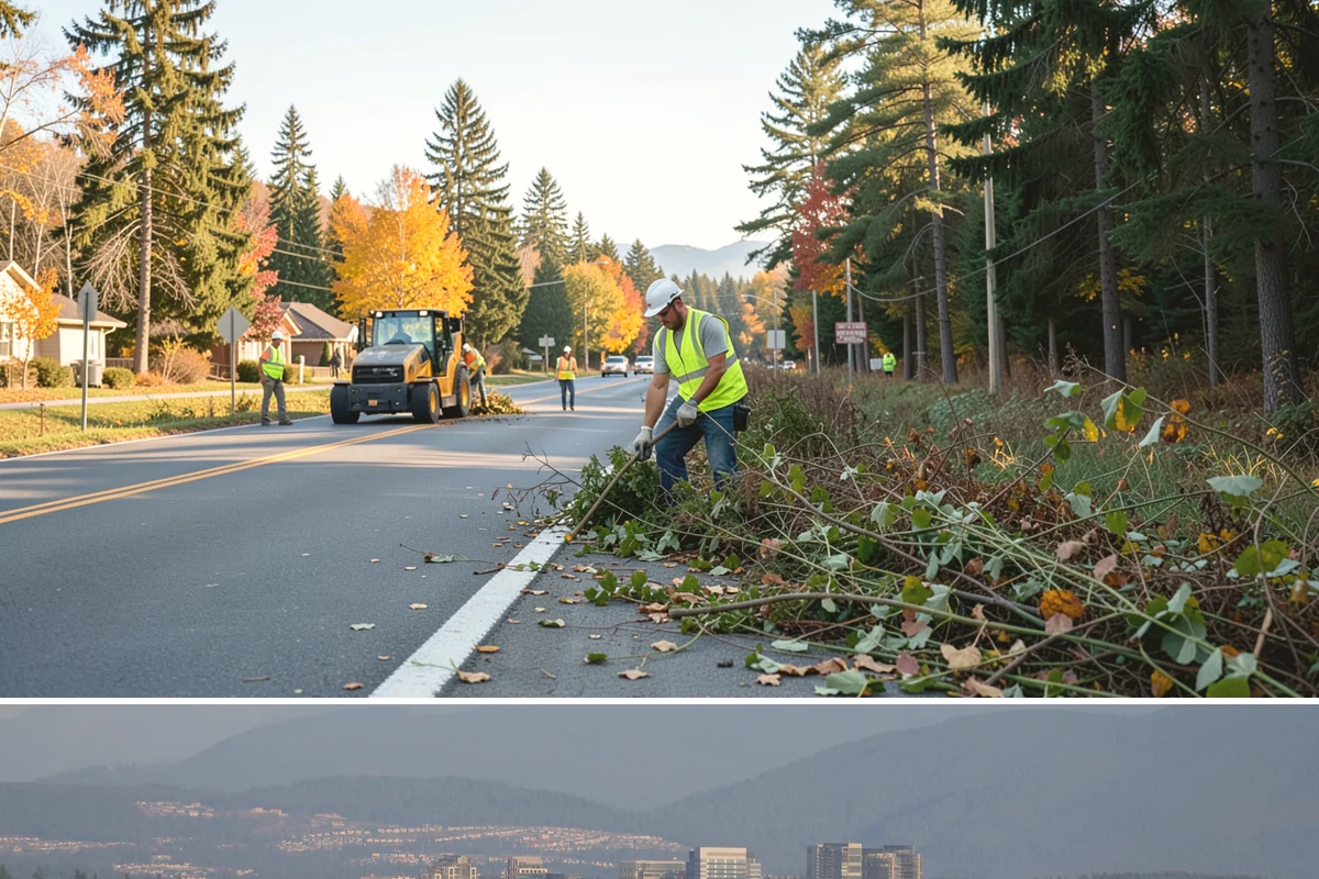 Yard Waste Collection in Medina, King County, WA - Volumes climb through the spring and summer growing season and again during fall cleanup.