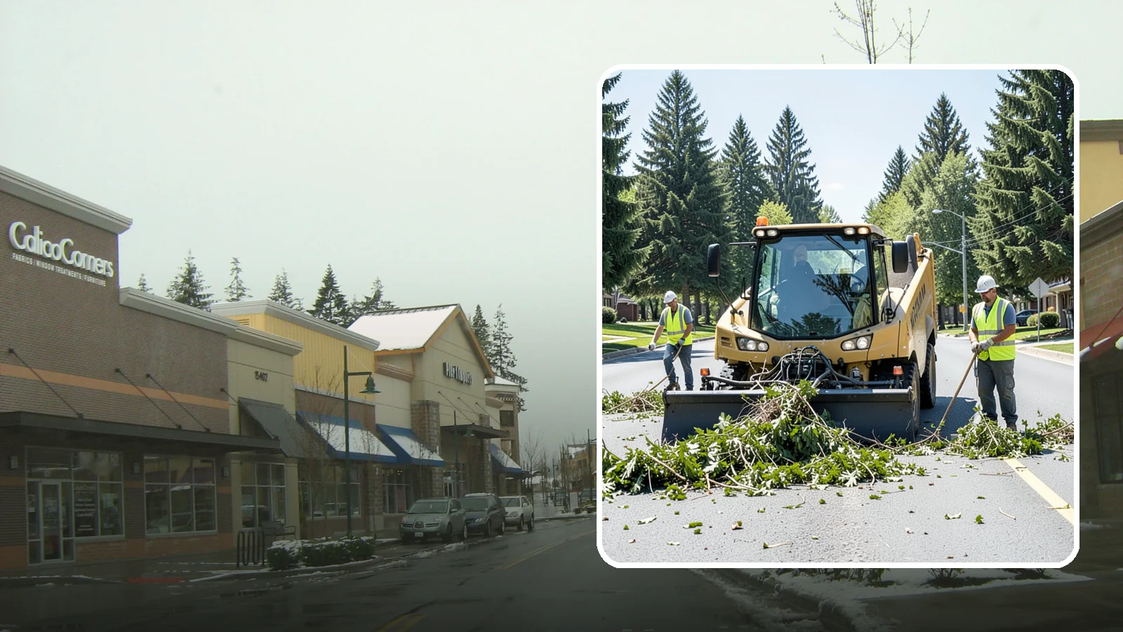 Yard Waste Collection in Mill Creek, Snohomish County, WA - Collection of green waste and yard debris from public grounds and maintenance operations.