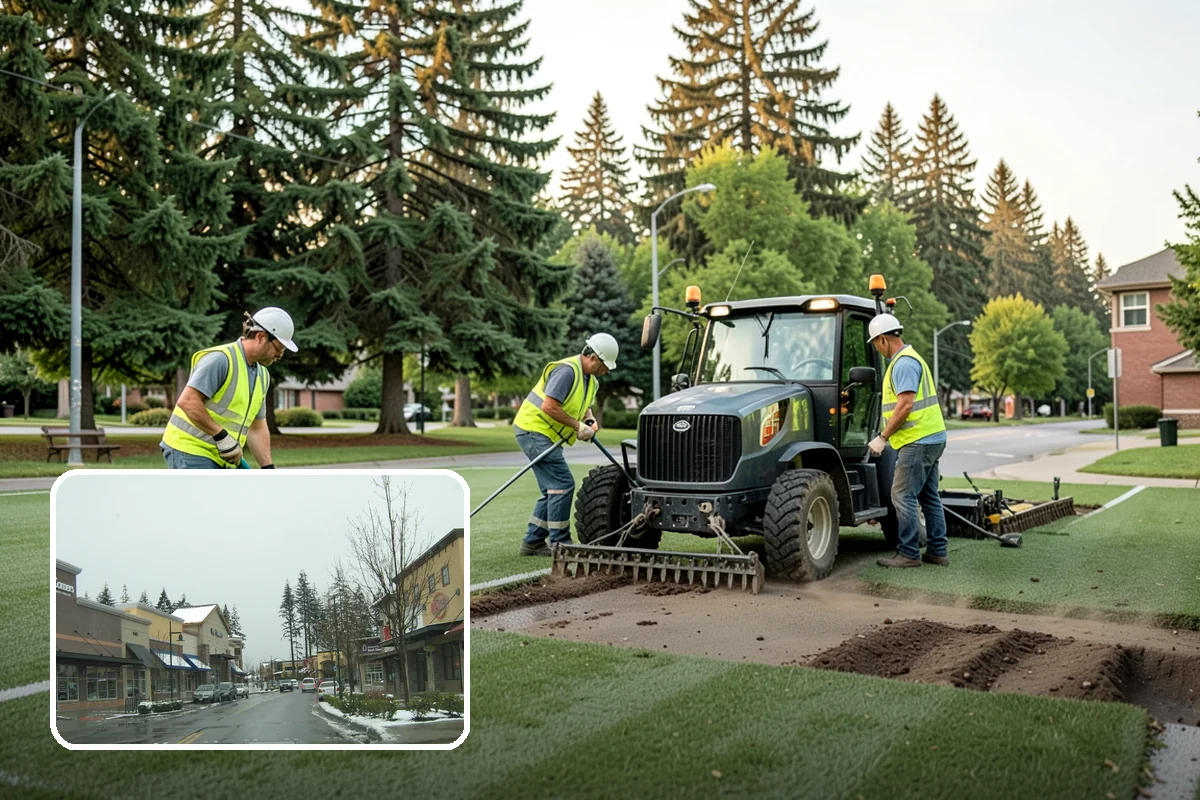 Yard Waste Collection in Mill Creek, Snohomish County, WA - Green waste diverted to compost