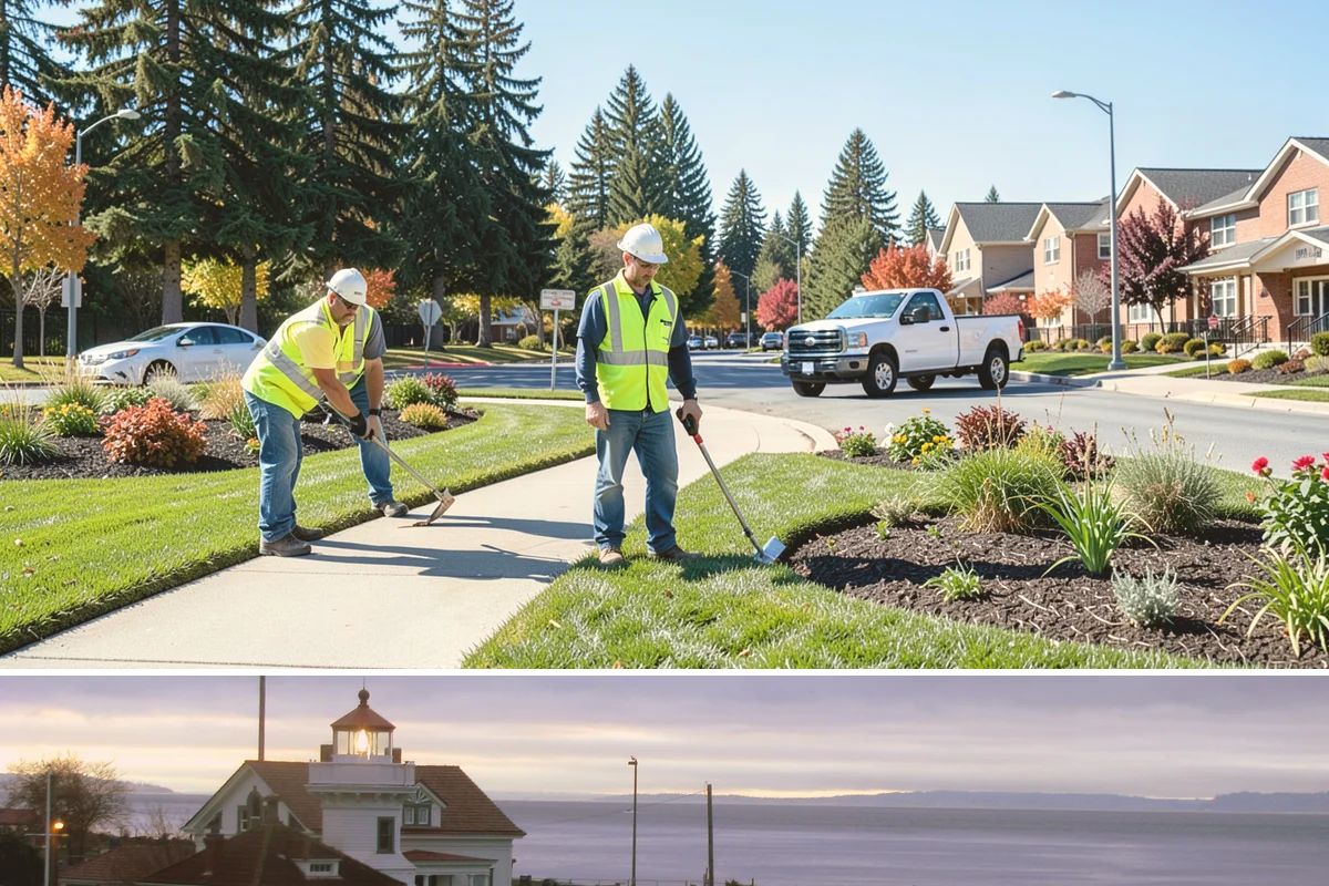 Yard Waste Collection in Mukilteo, Snohomish County, WA - Volumes climb through the spring and summer growing season and again during fall cleanup.