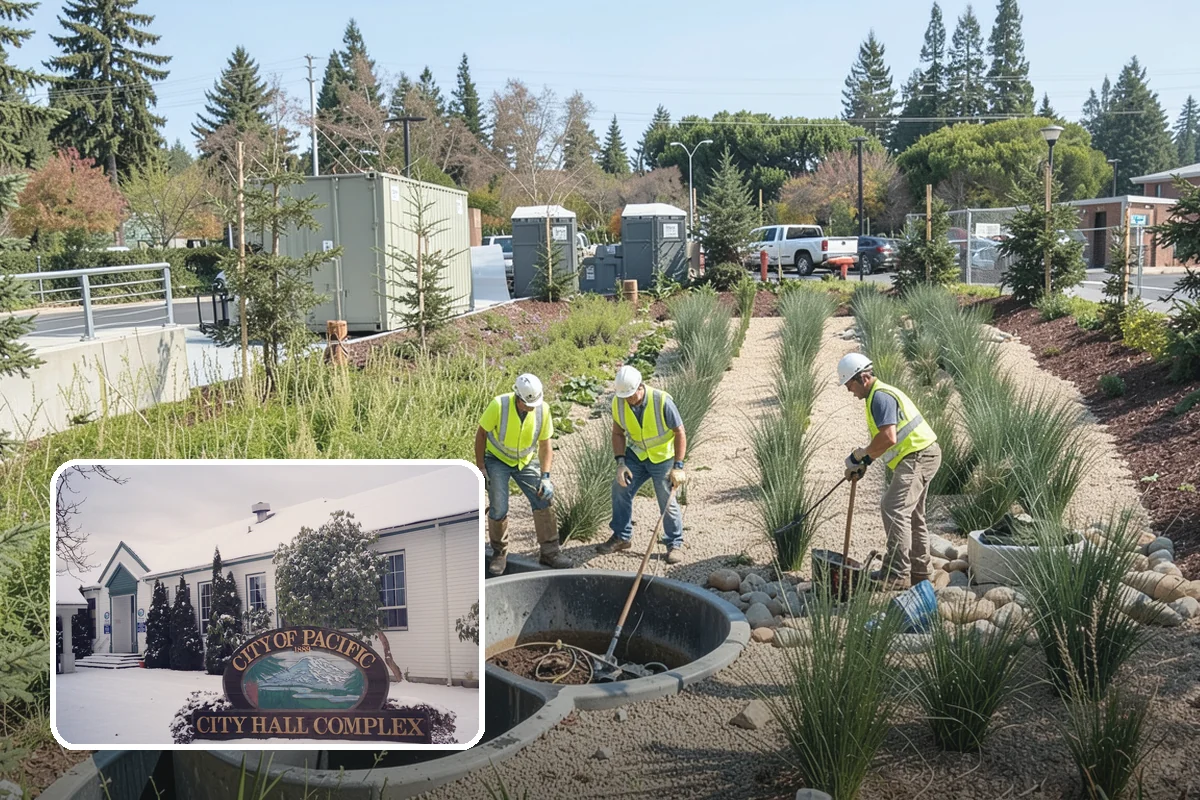 Yard Waste Collection in Pacific, King County, WA - Green waste diverted to compost