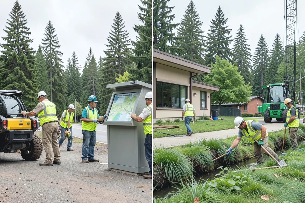 Yard Waste Collection in Roy, Pierce County, WA - Identify green waste collection points