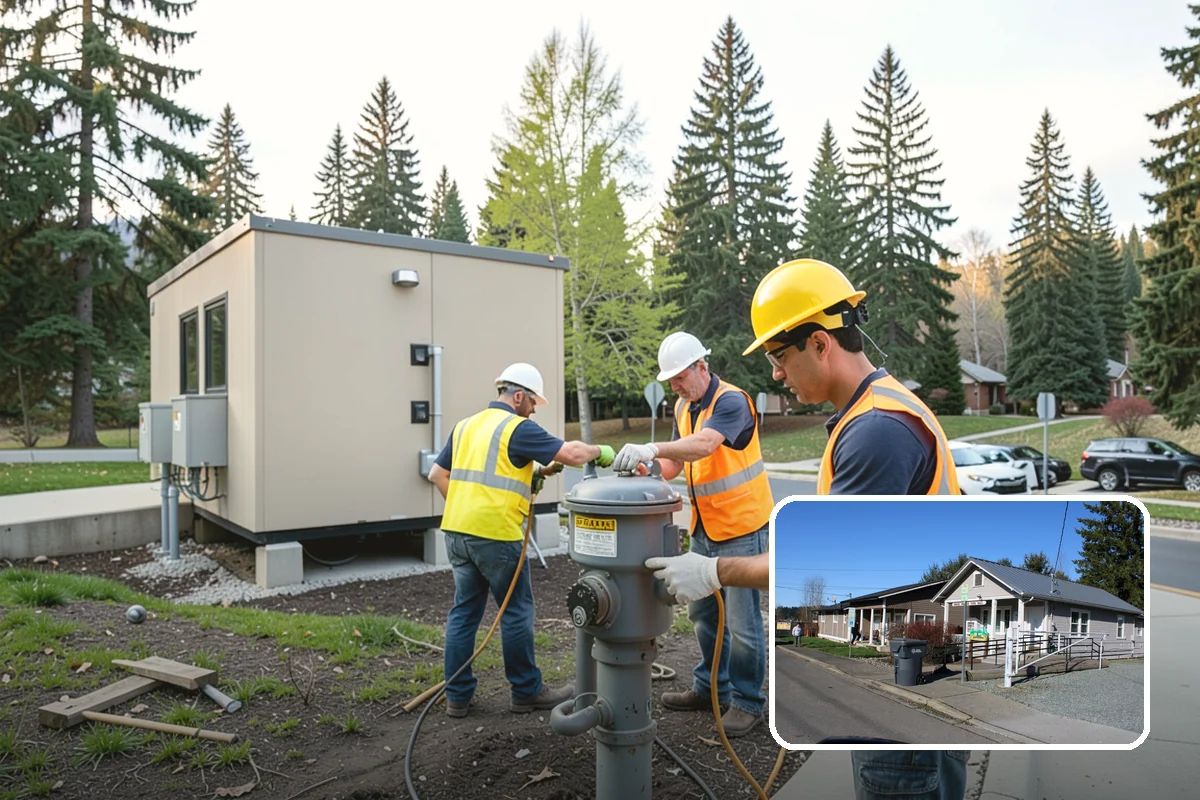 Yard Waste Collection in South Prairie, Pierce County, WA - Green waste diverted to compost