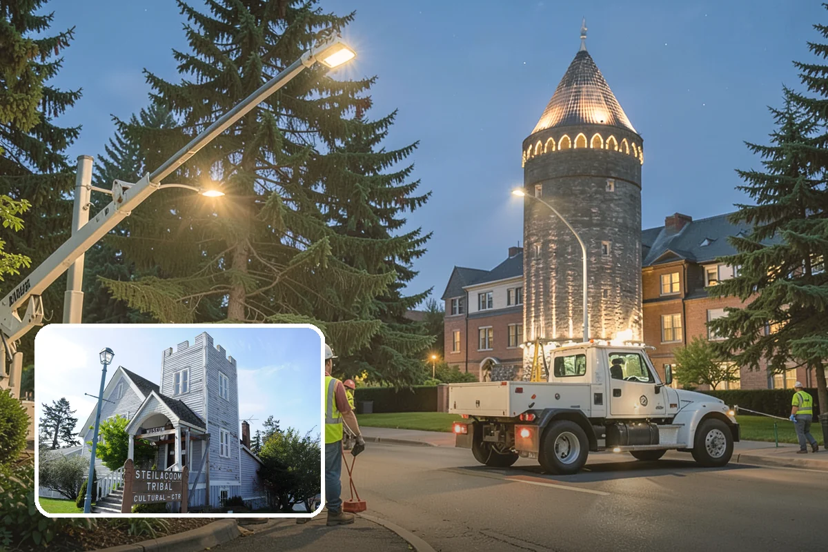 Yard Waste Collection in Steilacoom, Pierce County, WA - Green waste diverted to compost