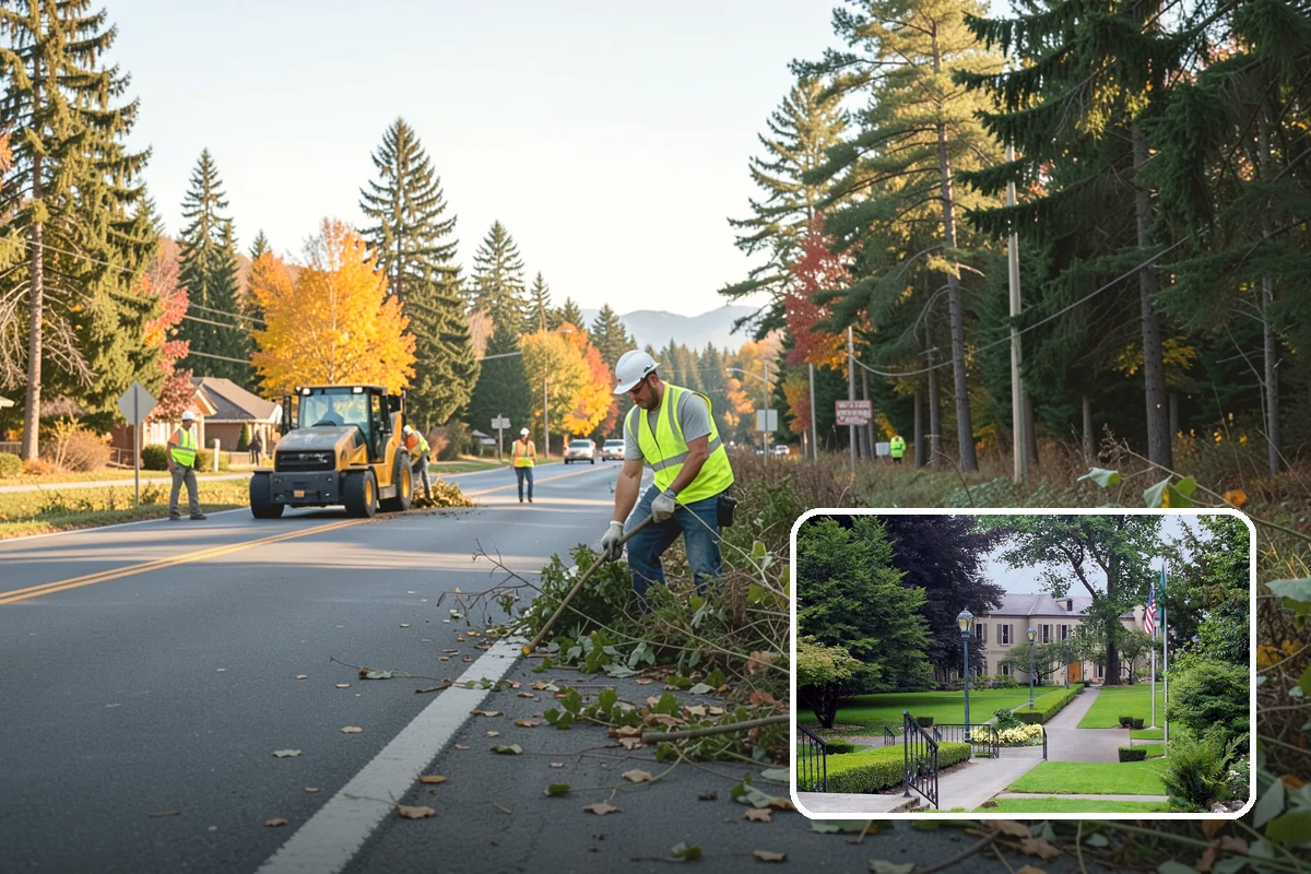 Yard Waste Collection in Woodinville, King County, WA - Green waste diverted to compost