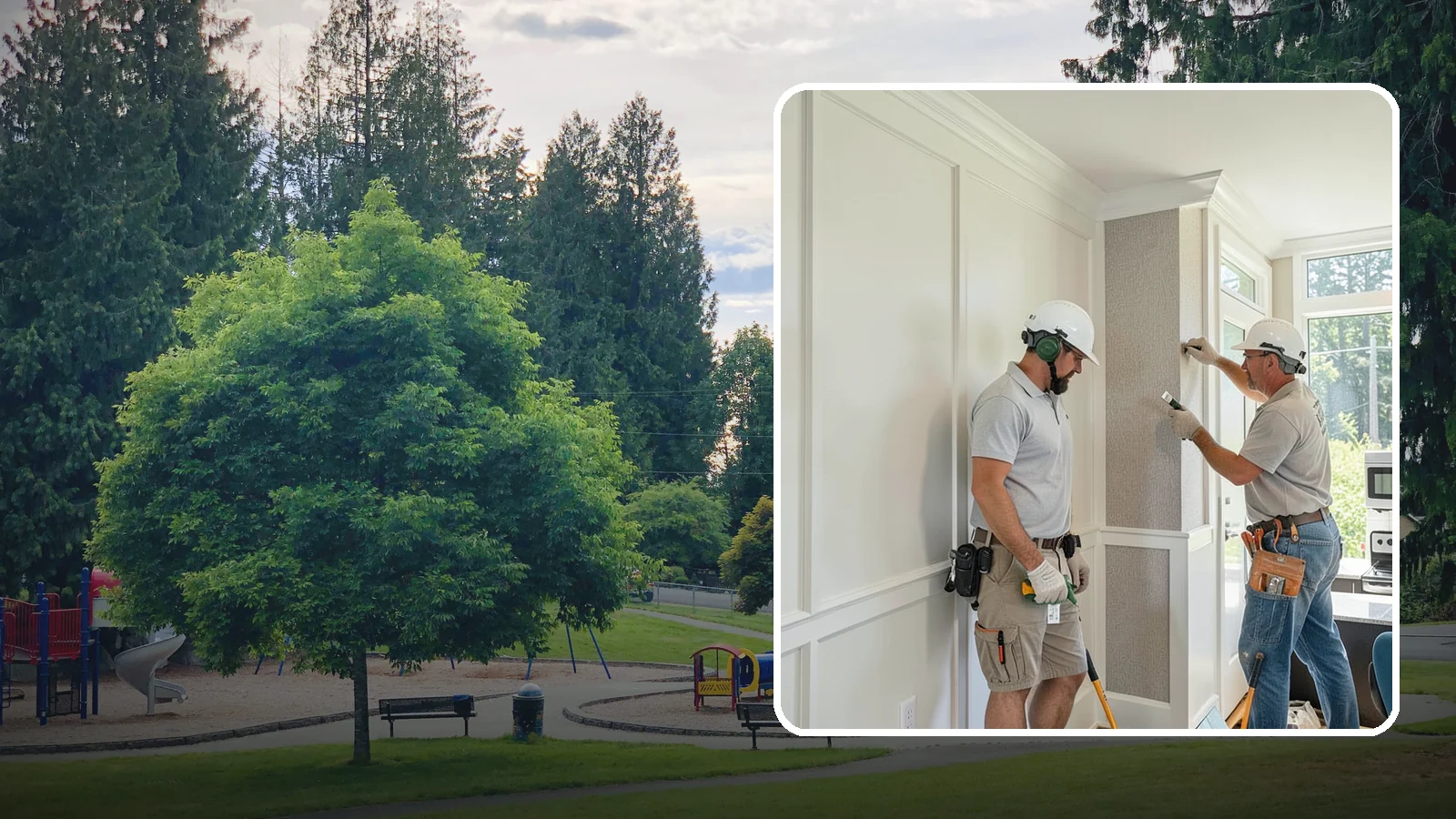 Accent Wall Installation in Bonney Lake, Pierce County, WA - Creating a standout accent wall with texture, paneling, or material to anchor a room's design.