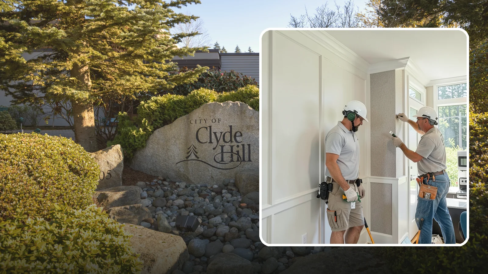 Accent Wall Installation in Clyde Hill, King County, WA - Creating a standout accent wall with texture, paneling, or material to anchor a room's design.