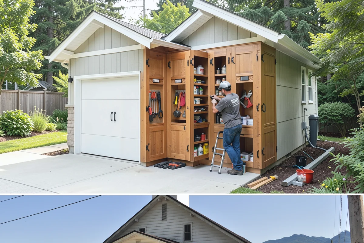 Accent Wall Installation in Concrete, Skagit County, WA - Accent wall installs are indoor work that can be scheduled any time of year.