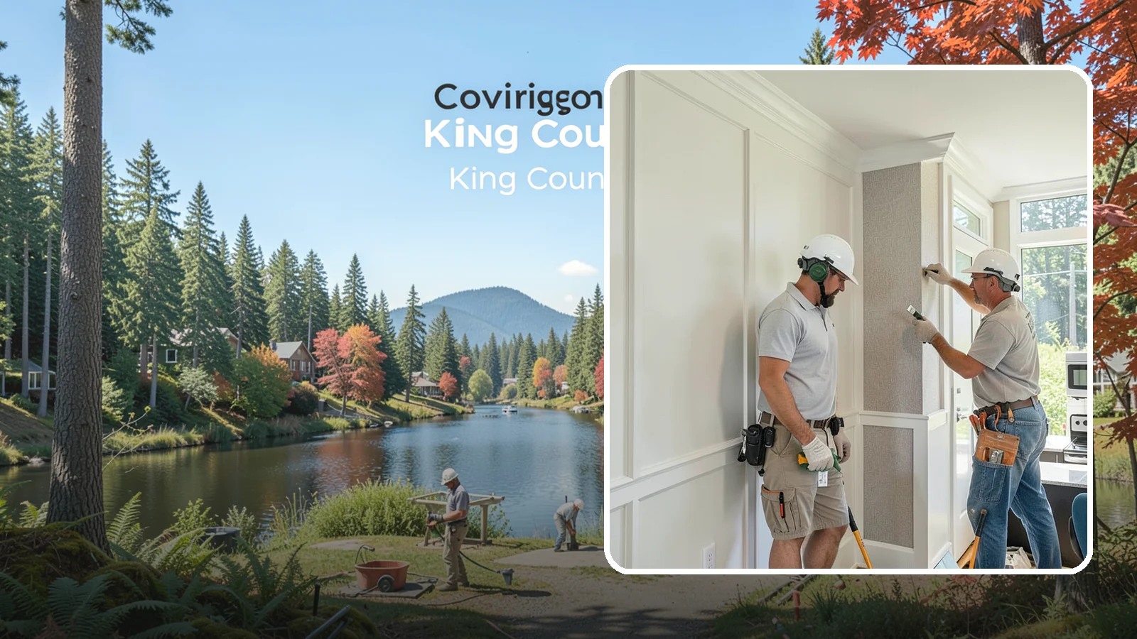 Accent Wall Installation in Covington, King County, WA - Creating a standout accent wall with texture, paneling, or material to anchor a room's design.
