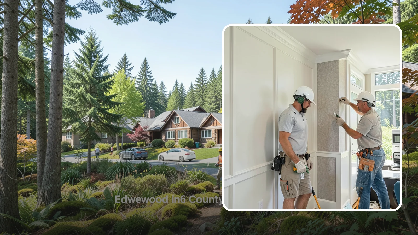 Accent Wall Installation in Edgewood, Pierce County, WA - Creating a standout accent wall with texture, paneling, or material to anchor a room's design.