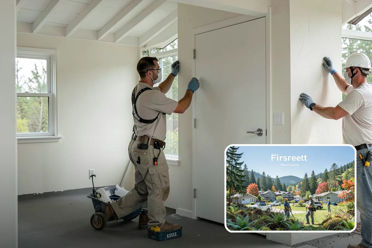 Accent Wall Installation in Fircrest, Pierce County, WA - Creates a striking room focal point
