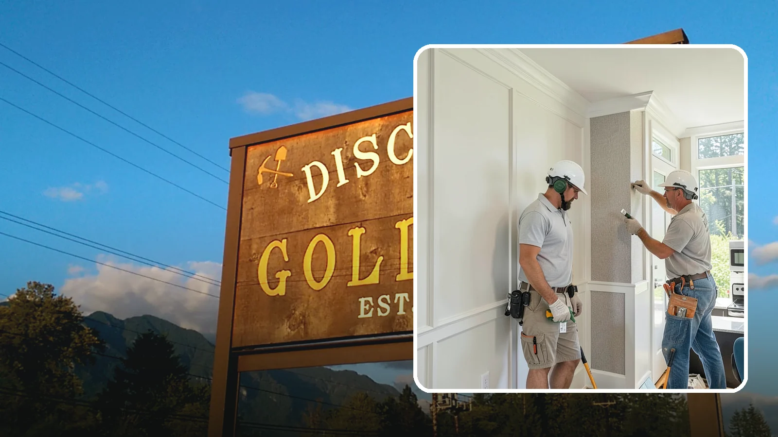 Accent Wall Installation in Gold Bar, Snohomish County, WA - Creating a standout accent wall with texture, paneling, or material to anchor a room's design.