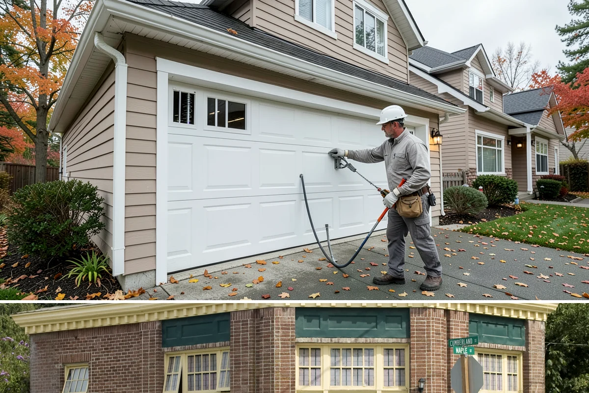 Accent Wall Installation in Hamilton, Skagit County, WA - Accent wall installs are indoor work that can be scheduled any time of year.