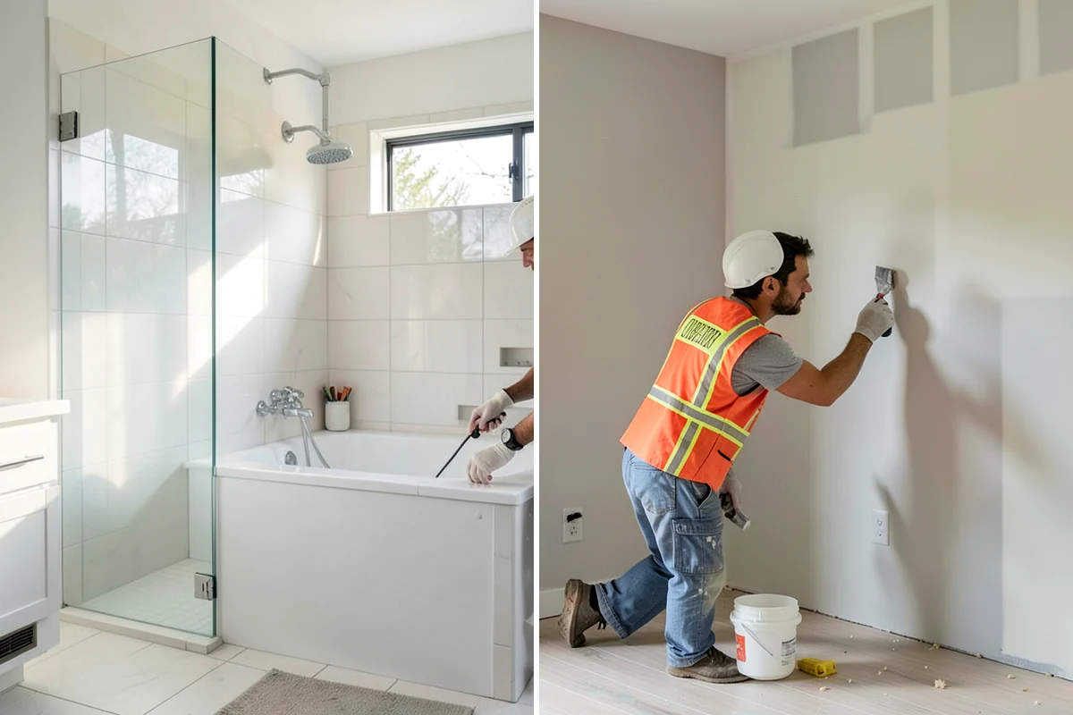 Accent Wall Installation in Lakewood, Pierce County, WA - Choose material and design the layout