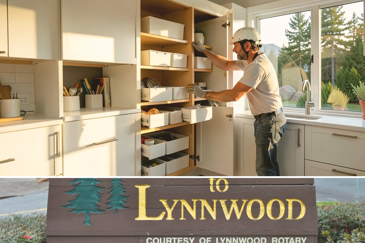 Accent Wall Installation in Lynnwood, Snohomish County, WA - Accent wall installs are indoor work that can be scheduled any time of year.