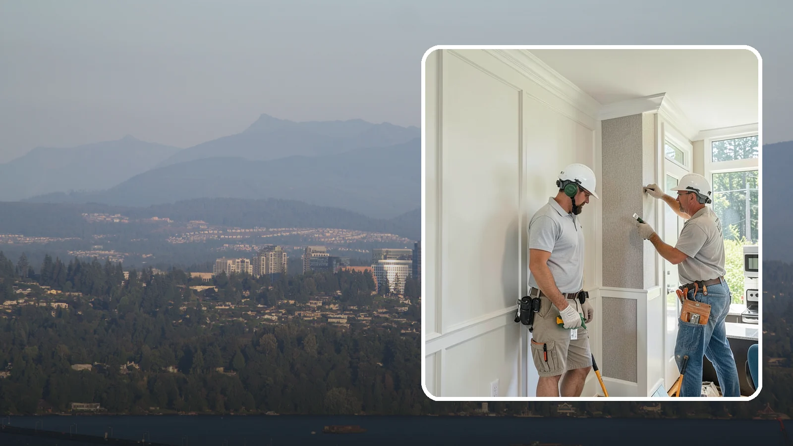Accent Wall Installation in Medina, King County, WA - Creating a standout accent wall with texture, paneling, or material to anchor a room's design.